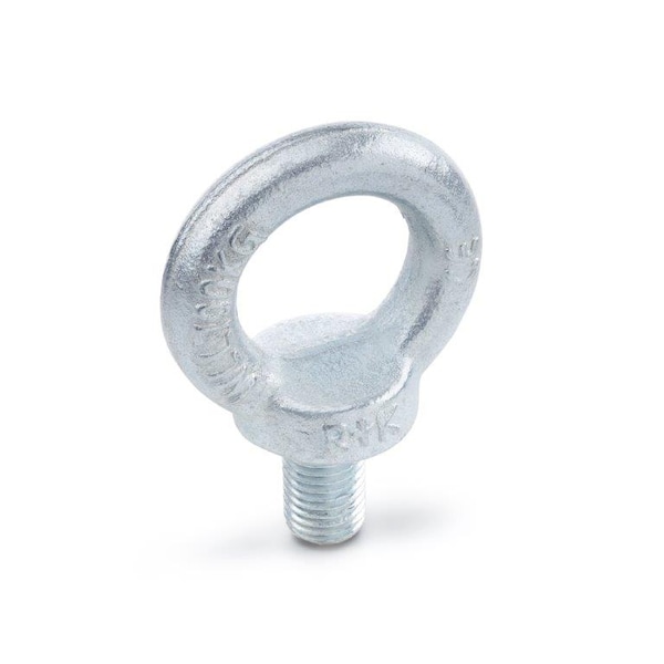 Eye Bolt M24, 50 mm ID, Steel, Zinc Plated